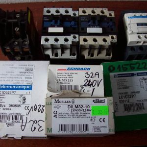 Stykače s cievkou 220V 32-63A