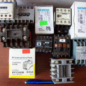 Stykače 380V s cievkou 24V AC 6-10 A (2,2-4,5kW)
