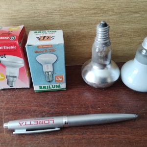 Žiarovky bodové (reflektorové) R50 a R39 E14 230V